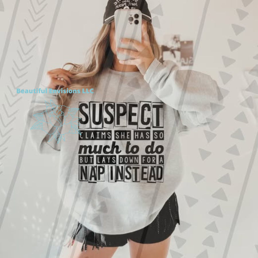 Suspect-Nap Shirt