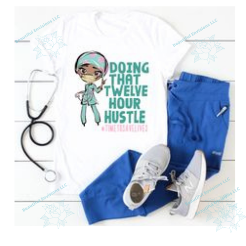 "12hr Hustle" T-Shirts