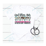 Load image into Gallery viewer, &quot;God Bless Healthcare Workers&quot; T-shirts
