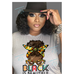Load image into Gallery viewer, &quot;Afro Black Is Beautiful&quot;  T-shirts
